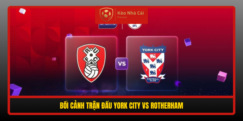 Boi Canh Tran Dau York City Vs Rotherham